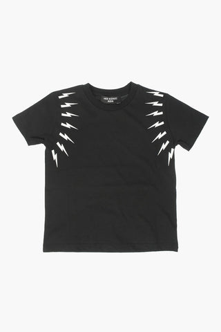 T-shirt FAIRISLE THUNDERBOLT girocollo