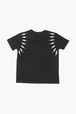 T-shirt FAIRISLE THUNDERBOLT girocollo