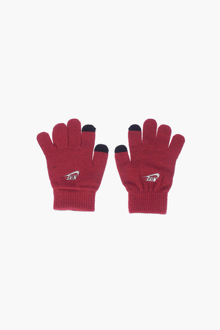 Gloves And Leopard Printed Hat Set
