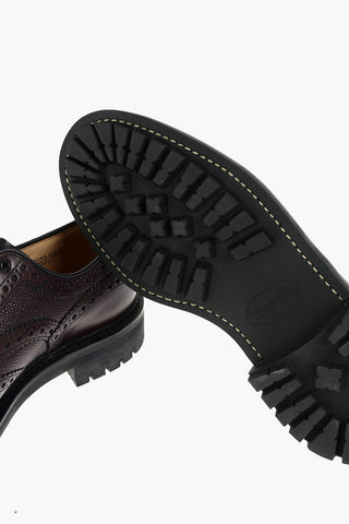 PEACHLEY Brogue Leather Derby Shoes