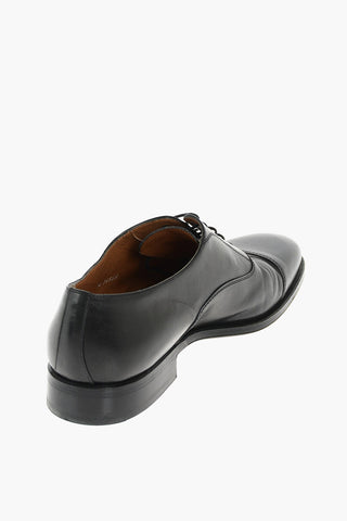 Lace Up Leather Derby Shoes