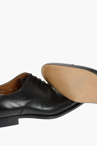 Lace Up Leather Derby Shoes