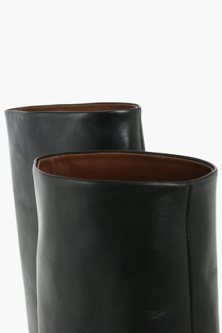 Leather FONDELLO Knee-high Boots 6cm