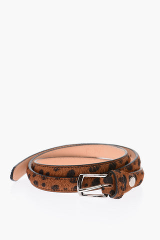 15mm pony skinny belt