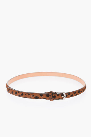 15mm pony skinny belt