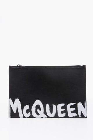 leather pouch with zip closure