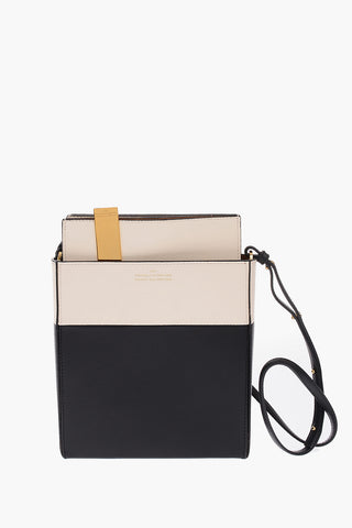 Removable Pouches FILE Leather Shoulder Bag