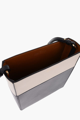Removable Pouches FILE Leather Shoulder Bag