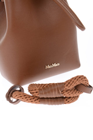Mini secchiello in pelle