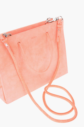 suede leather PRIMA HANNA tote bag