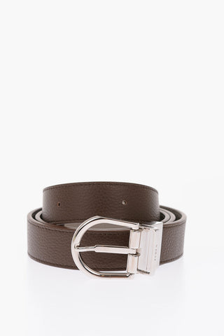 cintura reversibile in pelle 30mm