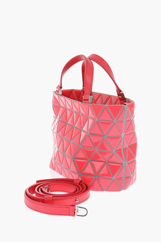 eco leather prism Motif BAO BAO tote bag with double handle
