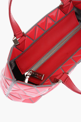 eco leather prism Motif BAO BAO tote bag with double handle