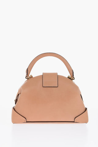borsa DEMI WEB in pelle con tracolla removibile