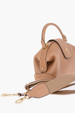 borsa DEMI WEB in pelle con tracolla removibile