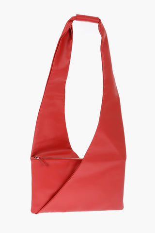 MM6 eco leather crossbody bag