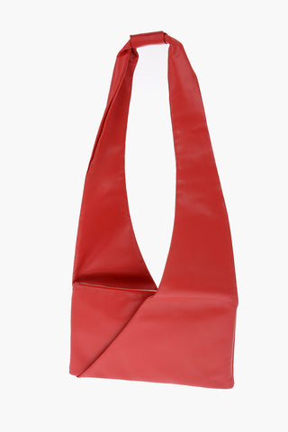 MM6 eco leather crossbody bag