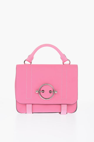 Borsa Satchel DISC in pelle con tracolla removibile