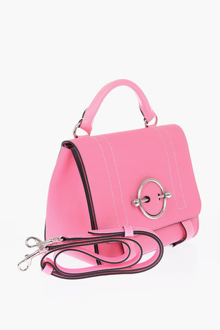 Borsa Satchel DISC in pelle con tracolla removibile