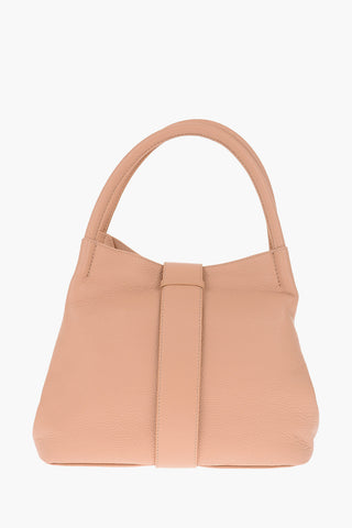 textured leather ZOE M DAILY Tote bag