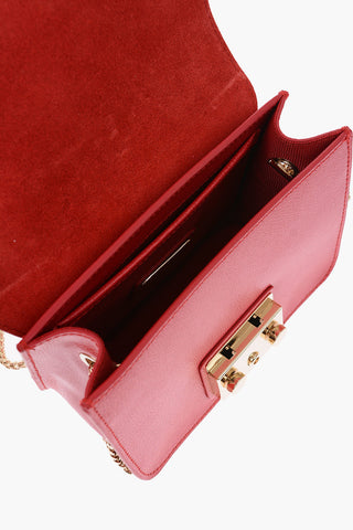 borsa METROPOLIS in pelle con tracolla a catena