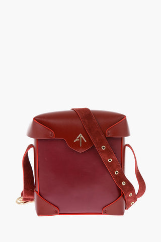 leather MINI PRISTINE crossbody bag