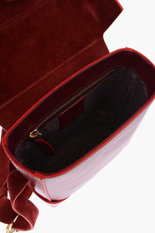 leather MINI PRISTINE crossbody bag