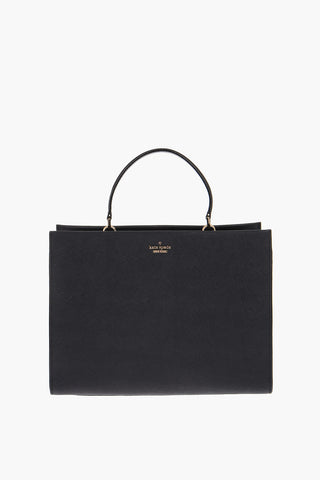 leather CAMERON STREET LARGE SARAH tote bag with removable shoulder strap