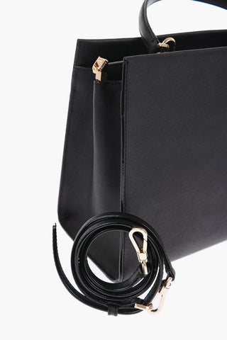 leather CAMERON STREET LARGE SARAH tote bag with removable shoulder strap