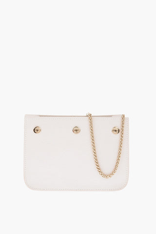 leather METROPOLIS bag with chain shoulder strap