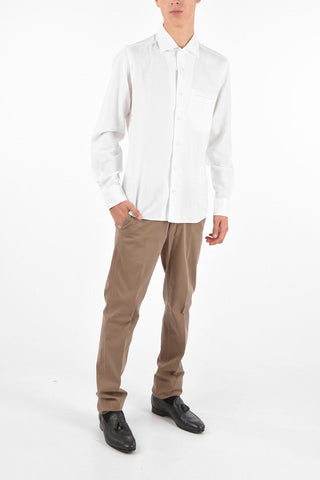 ID Logo Embroidered Classic Collar Shirt