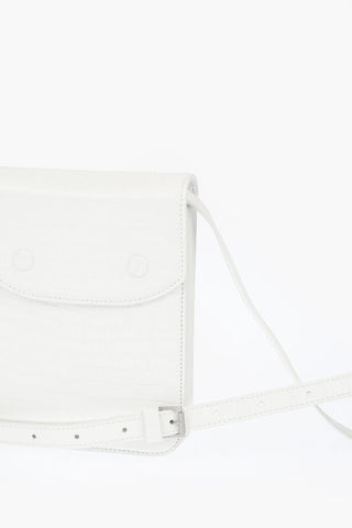 Crocodile Printed CrossBody Pochette