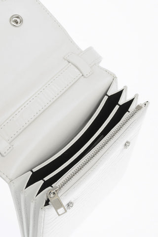 Crocodile Printed CrossBody Pochette