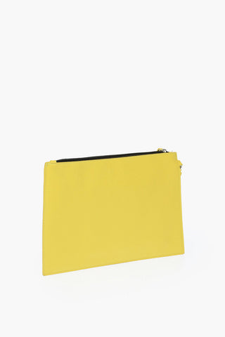 Faux Leather Printed Studded Pochette