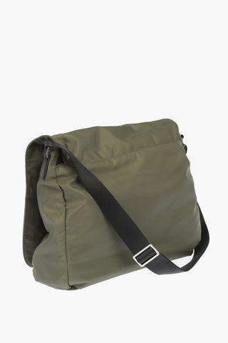 Logo Embroidered Crossbody Bag