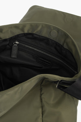 Logo Embroidered Crossbody Bag