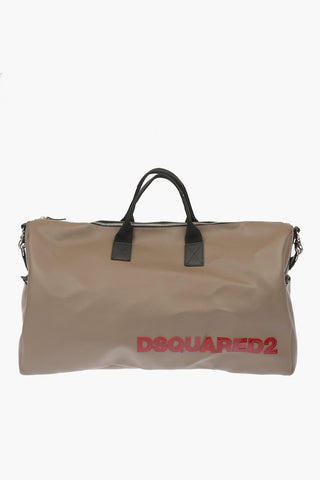 Faux Leather Weekend Bag