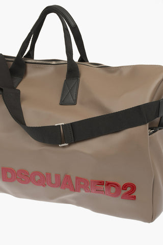 Faux Leather Weekend Bag