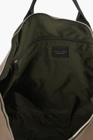 Faux Leather Weekend Bag