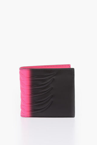leather Skeleton bi-fold wallet