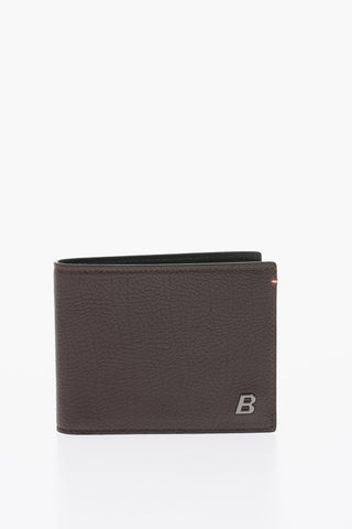 textured leather BEVYE.MBO wallet