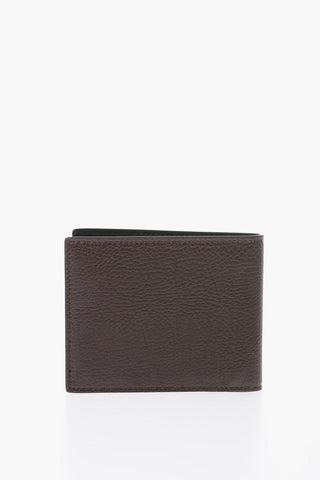 textured leather BEVYE.MBO wallet