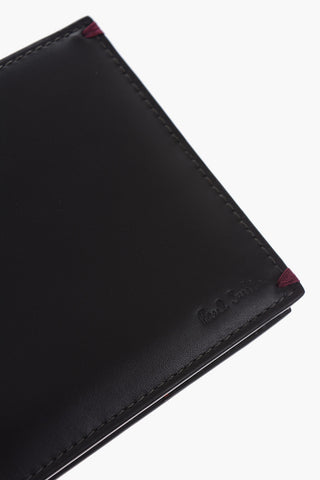 leather wallet with inner printed