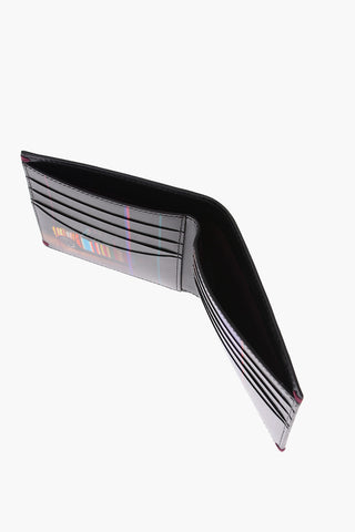 leather wallet with inner printed