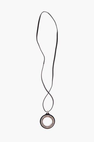 leather N-JAP necklace
