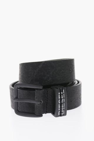 35mm leather B-ARQUA belt