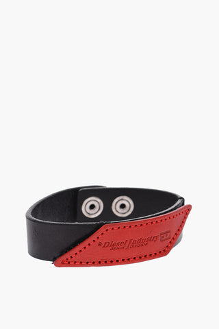 leather A-PATCH bracelet