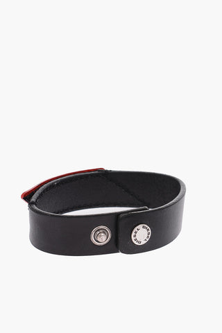leather A-PATCH bracelet