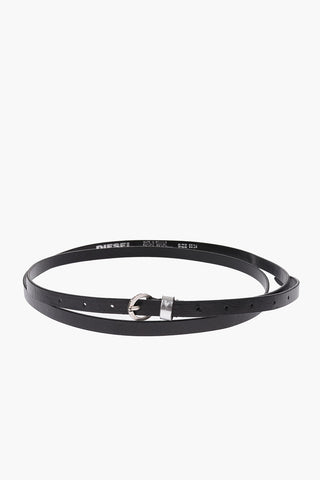 10mm faux leather slim fit B-EVER belt
