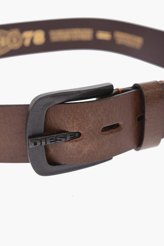 40mm leather B-DART belt